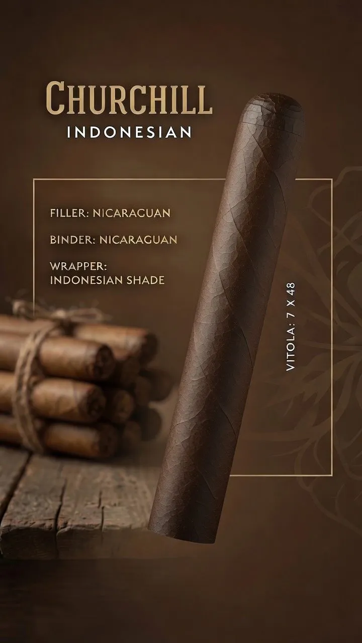 Pita Cigars: Churchill Oscuro