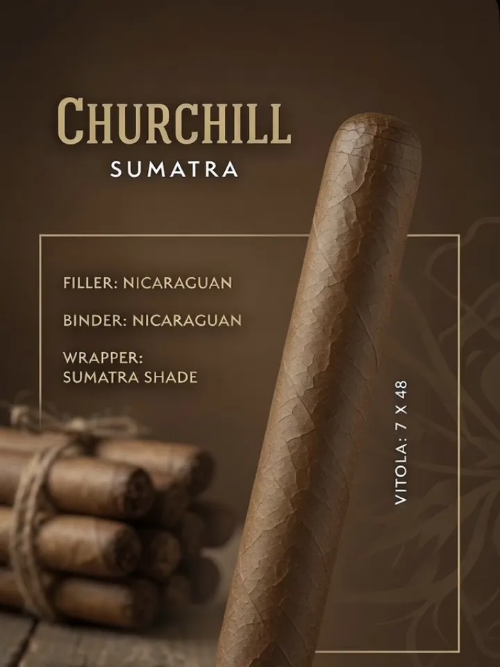 Pita Cigars: Churchill Sumatra